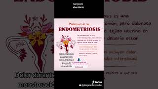 Podrías tener  endometriosis...