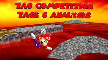 Super Mario 64 - TAS Competition Task 6 - Analysis