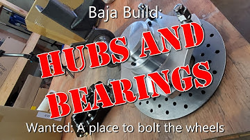 Vtec Baja Bug Build (ep 81): Installing Hubs and Unit Bearings!