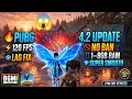 PUBG &amp; BGMI 4.2 Lag Fix Tips for Low &amp; Mid Devices 🔥 120 Fps unlocked - Updated 2026😱 #pubglagfix