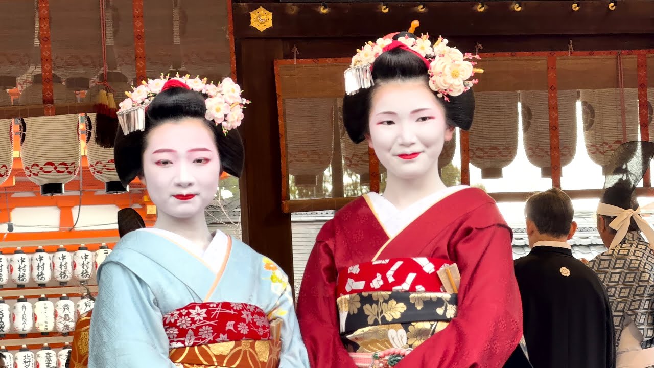 [4K-HDR]  京都節分 + 豆撒き - 先斗町歌舞会 八阪神社 - Kyoto Setsubun Festival - Pontocho Kabuki Dance + Bean Throwing