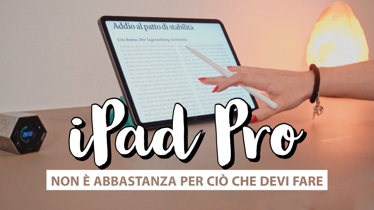 IPAD PRO NON BASTA PER SCUOLA E LAVORO 😭 (l'ho utilizzato per un anno e