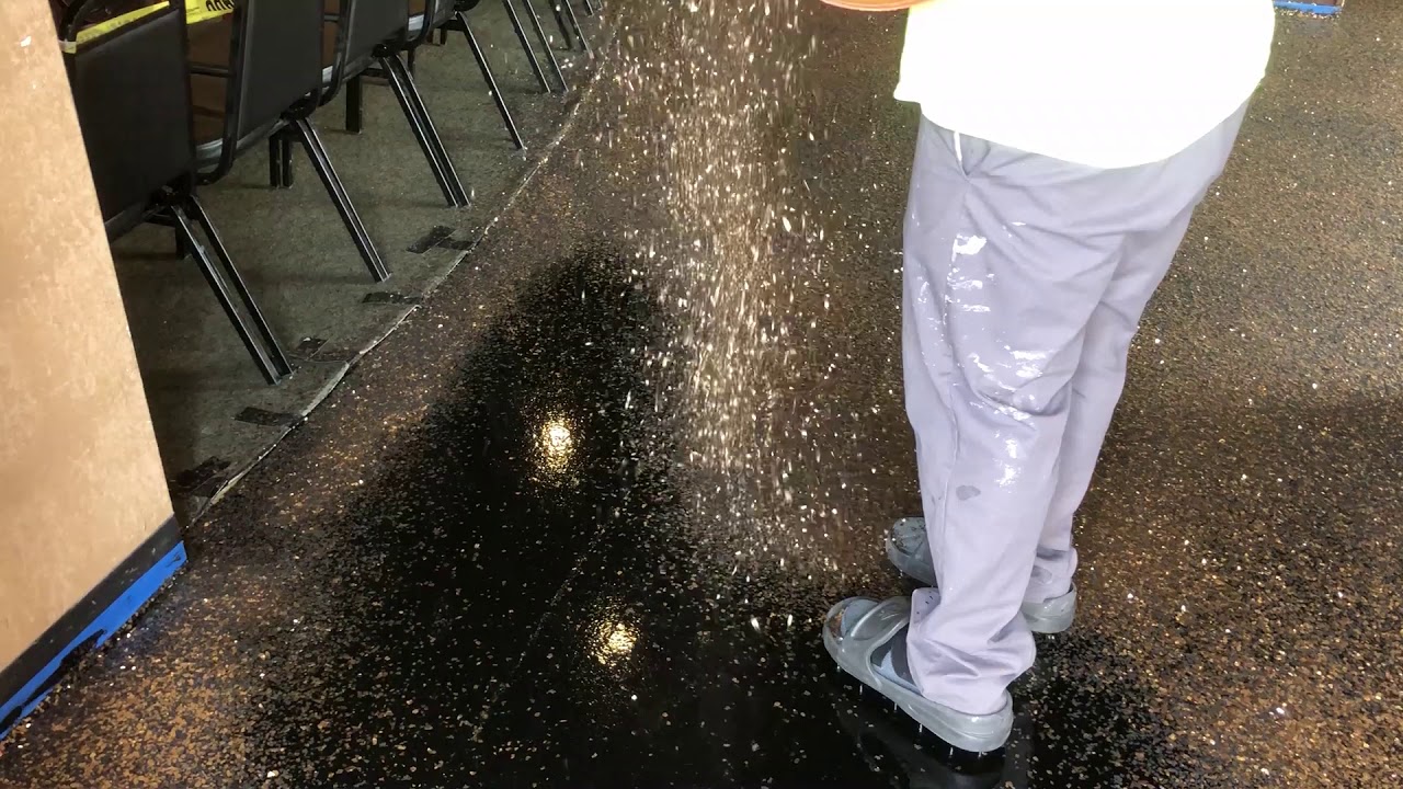 Multi-Flake Floor Transformation! - YouTube