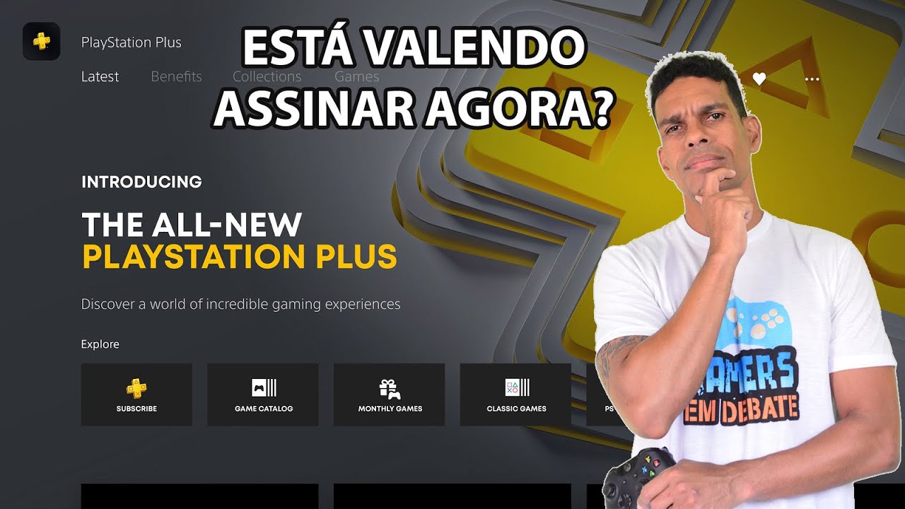 ASSINEI A NOVA PS PLUS, VALE A PENA? - Catálogo Playstation Plus Premium 