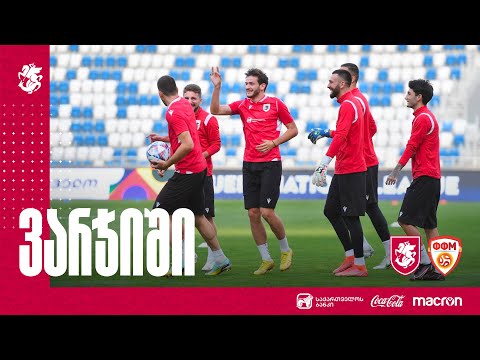 საქართველო - ჩრდ. მაკედონია | ერთა ლიგის მეხუთე ტურის მატჩი დინამო არენაზე