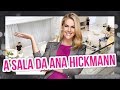 Um tour pela sala da ANA HICKMANN | Diva Depressão