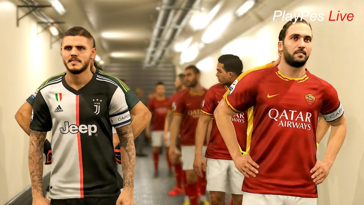 ROMA vs JUVENTUS - New Lineups & Kits 2019/2020 - HIGUAIN vs ICARDI
