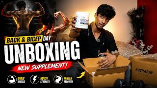 Wellversed Wellcore Creatine 🧪Unboxing | Back & Bicep Day Vlog 