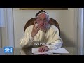"Pope Francis speaks to young Argentinians in a video message"