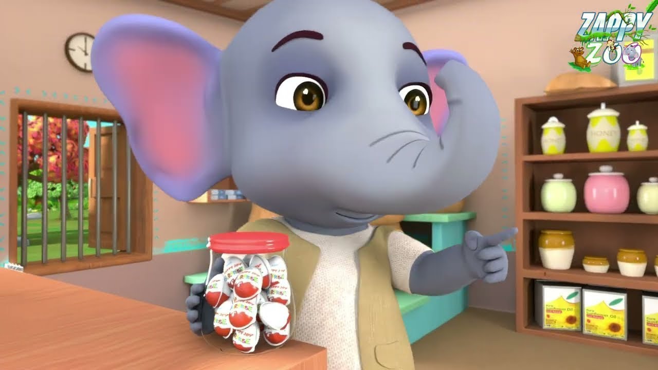 एक मोटा हाथी की दुकान | Hathi Ji Ne Kholi Dukan | Best Hindi Rhymes For Kids