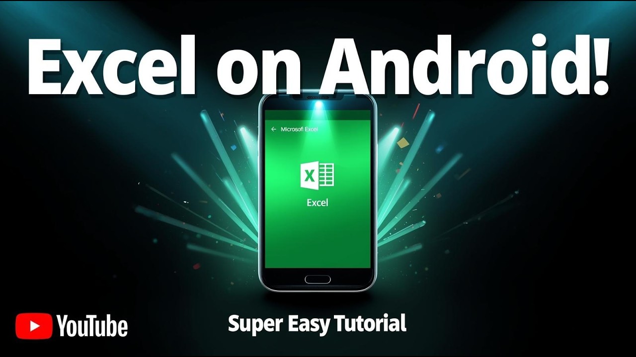 Master Excel on Your PHONE! | How To Use Microsoft Excel in Android ...