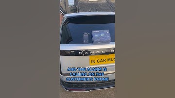 PANDORA ELITE ALARM ❌ NEW RANGE ROVER #rangesport #roversport #l461 #landroverrangerover #rrsport