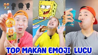 TOP MAKAN EMOJI LUCU | MAKAN SESUAI WARNA | MUKBANGBENT | EATING SHOW