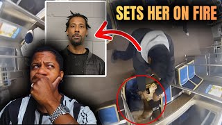 Chicago Man Lights Woman On Fire On L Train Arrested 49X