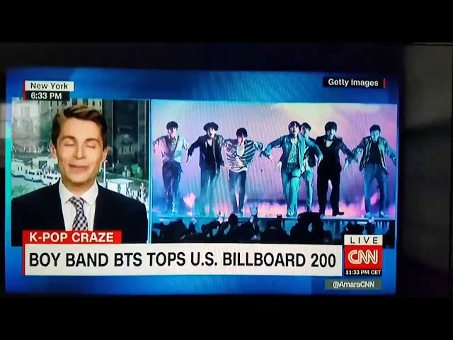 #CNN #방탄 #뉴스 #Jeff Benjamin #interview with CNN Today talking about BTS and their accomp class=