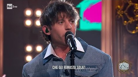 Rkomi canta "Il ritmo delle cose" – Splendida Cornice 20/03/2025