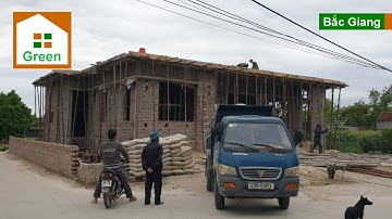 Nhà Đẹp Green Kiểm Tra Tiến Độ Thi Công Nhà Vườn Đẹp Tại Bắc Giang