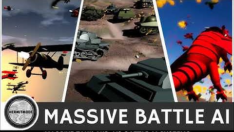 Massive Battle AI (Combined) Unity Asset 2020