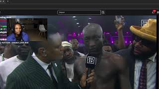 CARTER EFE X PORTABLE BOXING STREAM