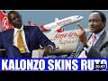 Ruto shakes terribly in Bugoma statelodge as Kalonzo Skins him Mercilessly