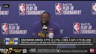 Postgame Interview Draymond Green Breaks Silence On Warriors Future Amid Last Dance Buzz
