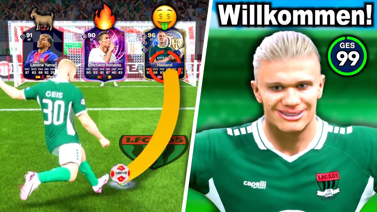 SCHWEINFURT Karriere - aber ELFMETER bestimmen meine Transfers! ⚽️💰