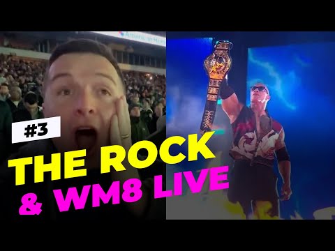 THE ROCK LIVE bei WRESTLEMANIA 40 | USA Vlog #3