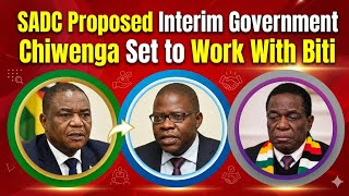 BREAKING: SADC Working on Zimbabwe Interim Government? Chiwenga Linked to New Power Deal