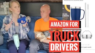 AMAZON STORE for TRUCKERS | shopping list for over the road truck drivers