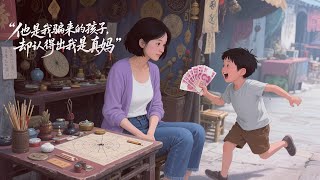 【HE 结局】我是職業騙子,假扮過一個瞎眼少爺的白月光。裝了三年,生了個孩子,走了。五年後我擺攤算卦。遇見個小孩,遞給我一千塊。我要算媽媽在哪。