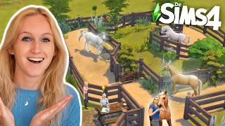 Het PADDOCK PARADISE van mijn PAARDEN MANEGE bouwen! 🤩🛠 *...