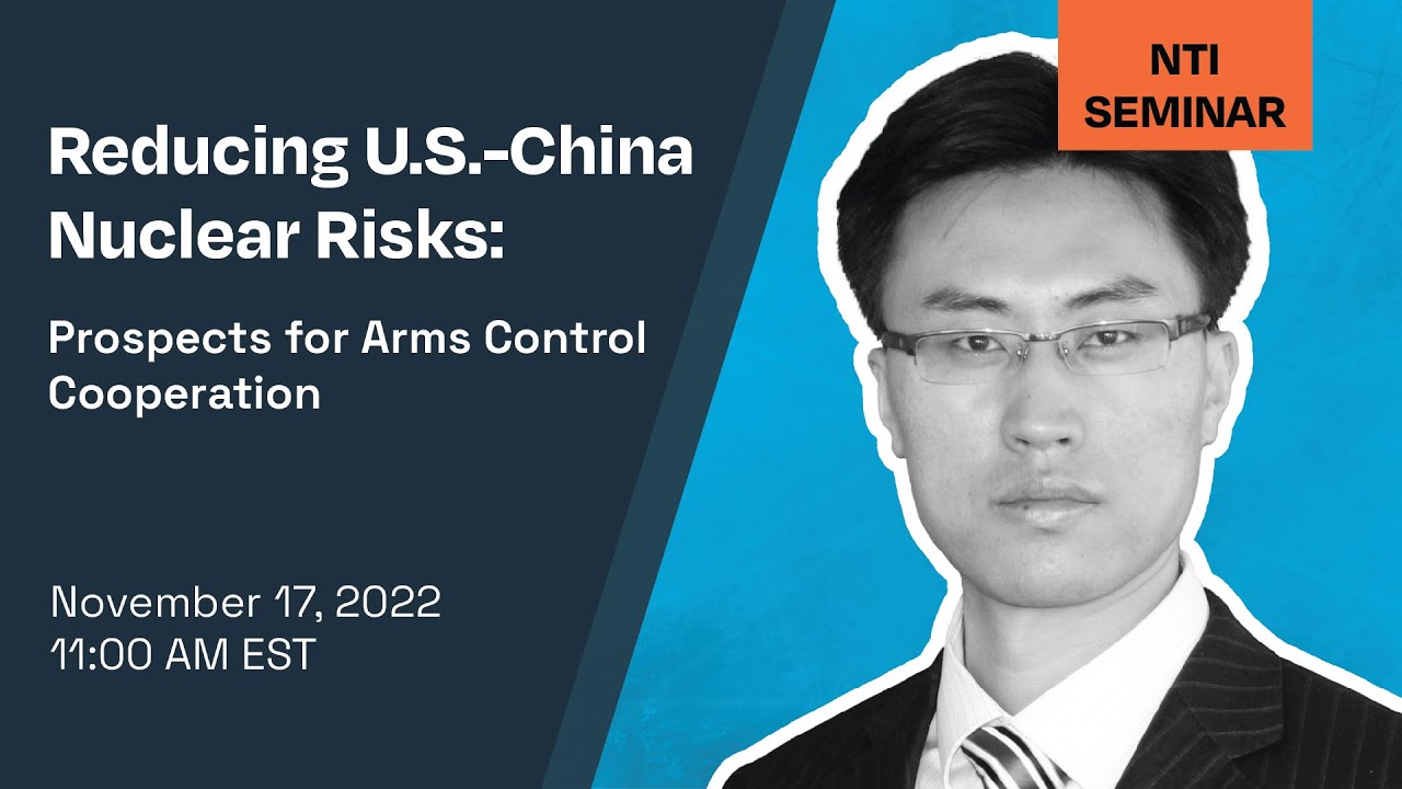 Reducing U.S.China Nuclear Risks Prospects for Arms Control