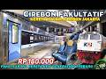 REKOMENDASI KERETA MALAM CIREBON JAKARTA ! Trip KA Cirebon Fakultatif Ekonomi New Generation Terbaru