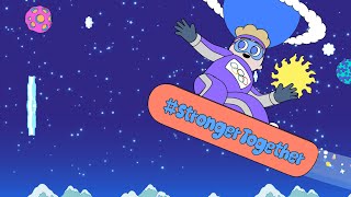 Samsung x IOC's #StrongerTogether Challenge: Snowboard screenshot 4