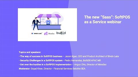The new SaaS: SoftPOS as a service