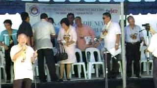 Acceptance speech of Mr. Pedro H. Montejo, MOGCHS Principal