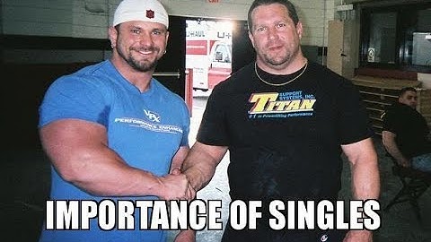 Training with Singles