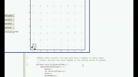 Karel in Eternal Checkerboard Damnation