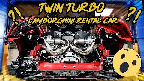 Twin Turbo Lamborghini Huracan Rental Car ?!!! Are We Crazy ?!
