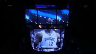 Orlando Magic Game Day Intro at the Amway Center