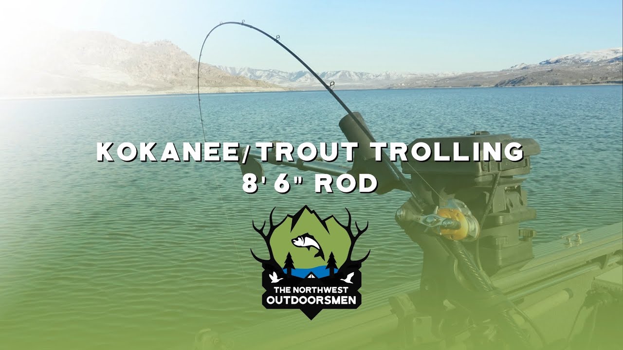The Northwest Outdoorsmen Kokanee/Trout Trolling Rod 