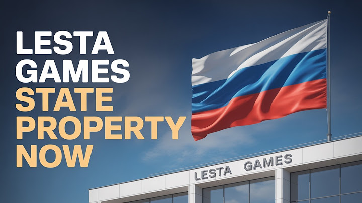 BREAKING: Lesta Games Owner Convicted – Games Now State Property