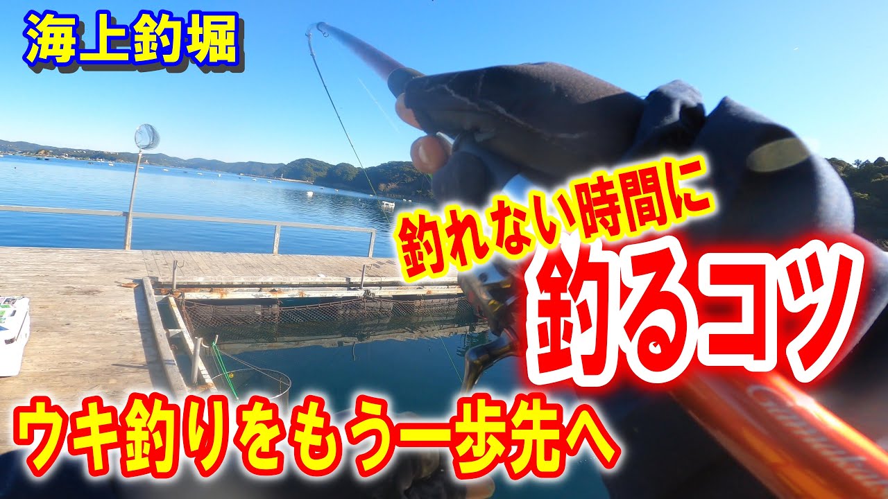 【海上釣堀】ウキ釣りを極めるために必要なこと～釣れない時間に魚を釣るコツ～ウキ釣りをもう一歩先へ