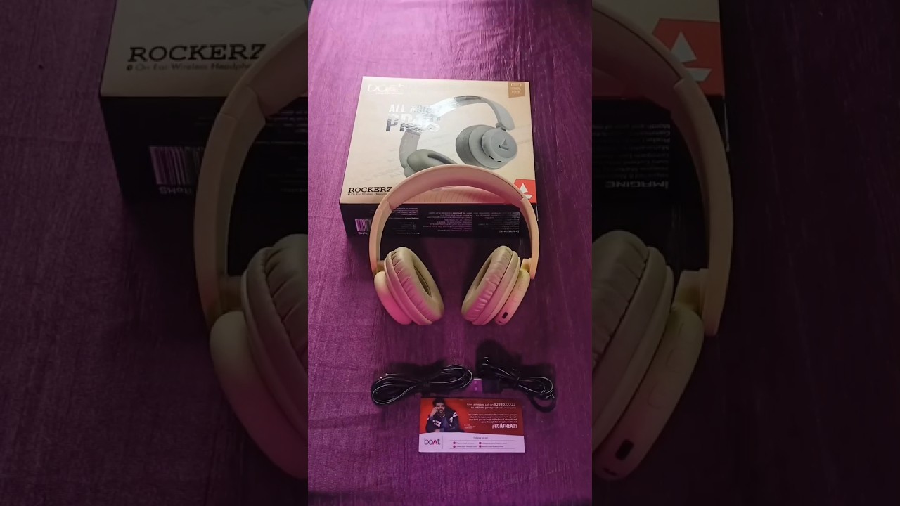 Boat rockerz 450 pro unboxing.        