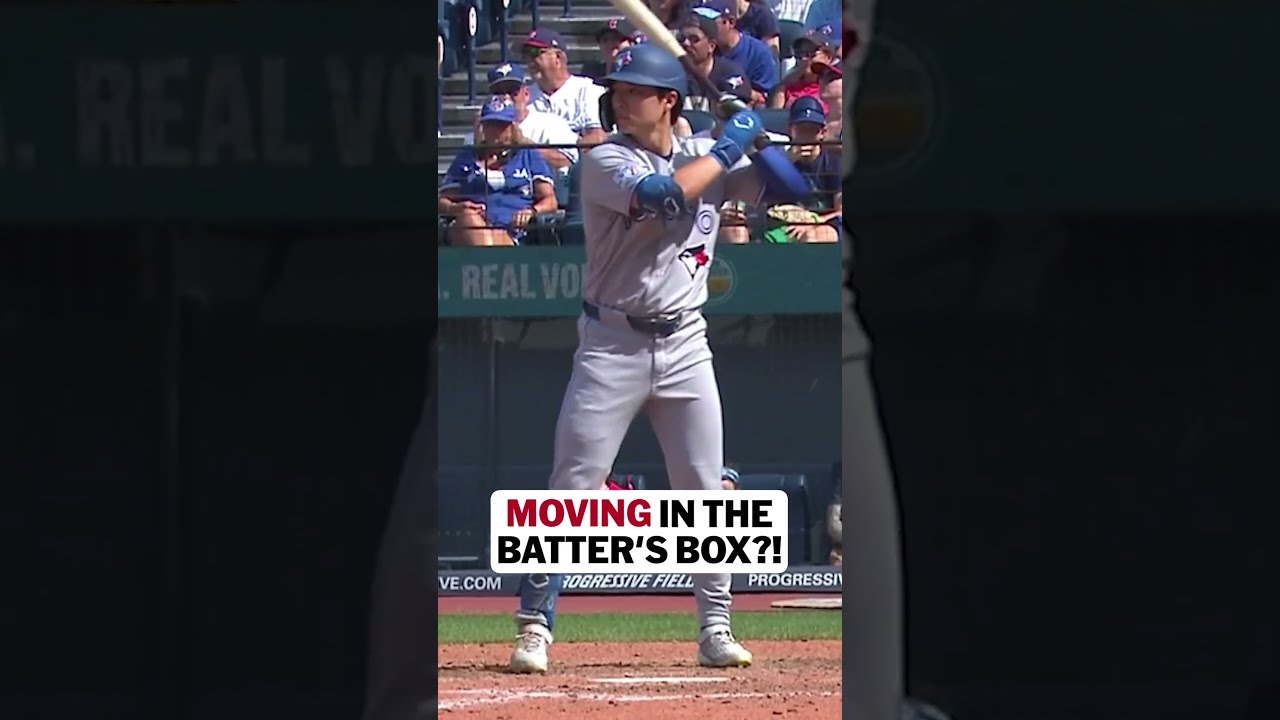 Brett Bateman with a unique strategy in the batter's box 👀