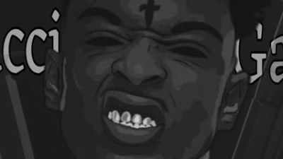 Gucci Gang Remix - 21 Savage (Solo) With Lyrics