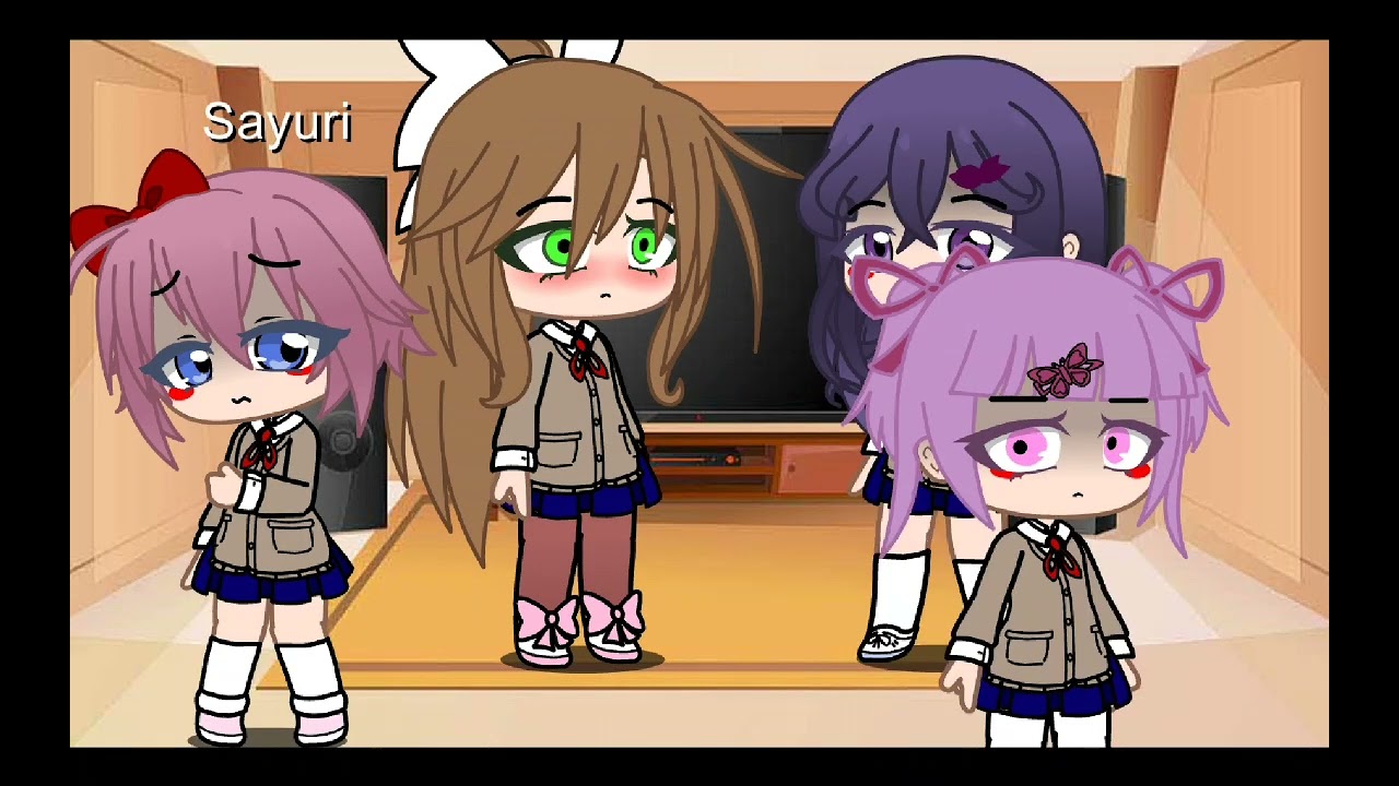 DDLC react to/DDLC riagindo a 