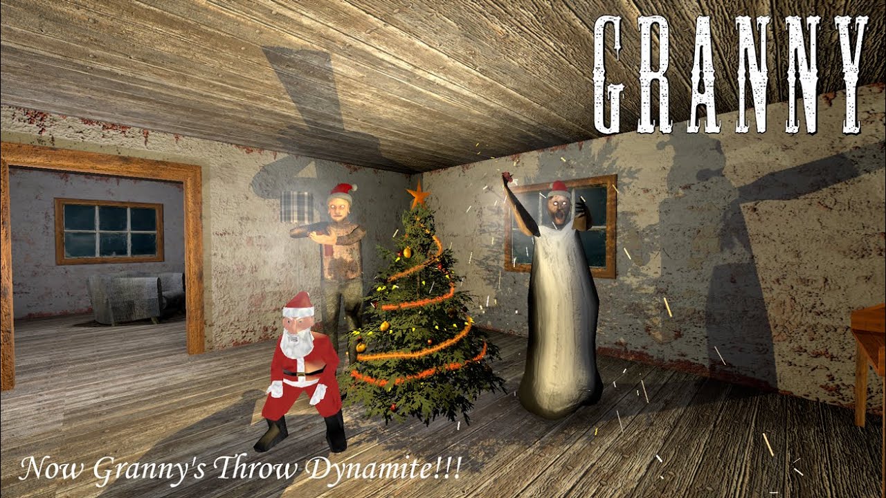 Now Granny Can Throw Dynamite?! – Granny Recaptured (New Update)
