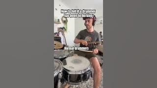 How to tell if a drummer has studied at Berklee #drummers #drums #berklee