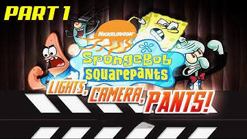 SpongeBob SquarePants: Lights, Camera, Pants! - PART 1 (PS2)